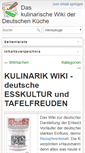 Mobile Screenshot of kulinariwiki.com